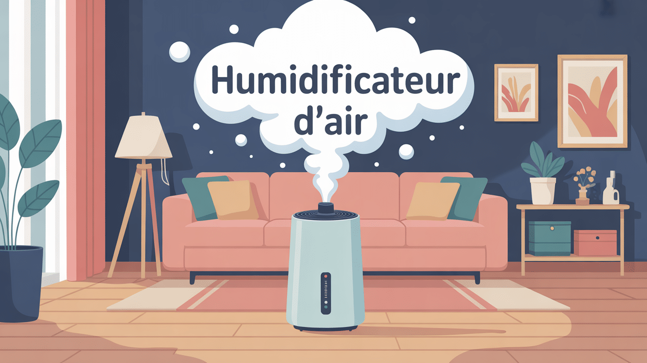 a quoi sert un humidificateur d air illustration salon
