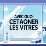avec quoi nettoyer les vitres grande baie vitrée propre