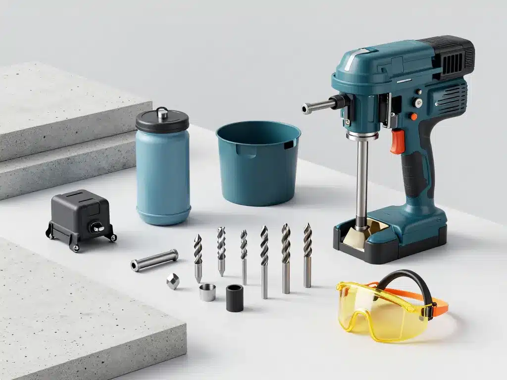 carottage beton machines accessoires outillage