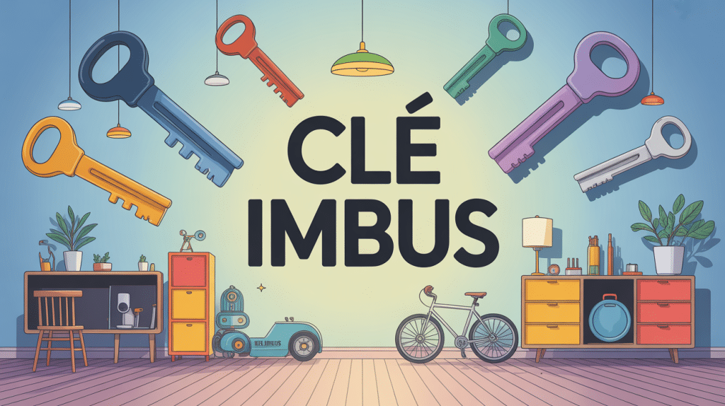 illustration clé imbus univers bricolage