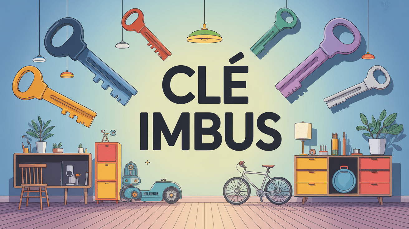 illustration clé imbus univers bricolage