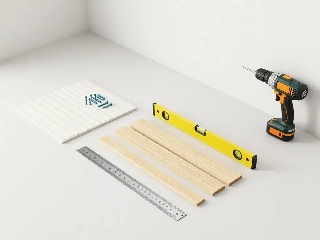 préparation support matériel coffrage placo sans rail