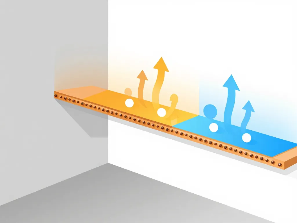 Schéma peinture intérieure isolante thermique efficacité