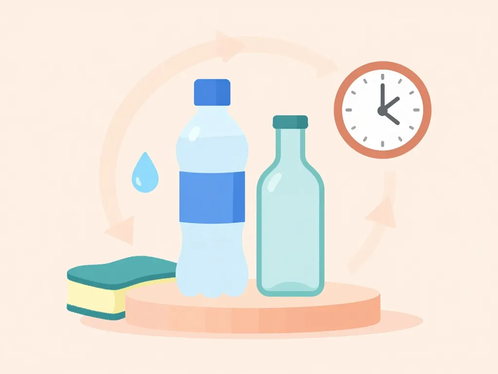 Entretien bouteille sodastream lidl PET et verre