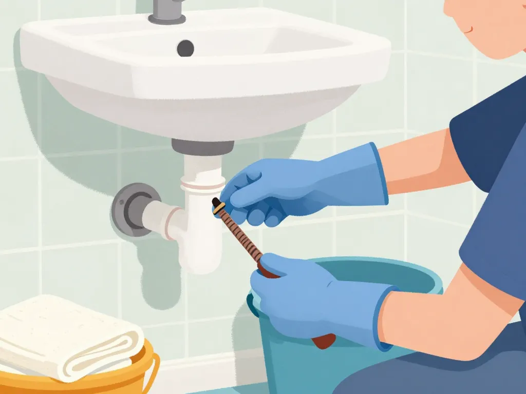 furet pour déboucher utilisation sécurisée étape