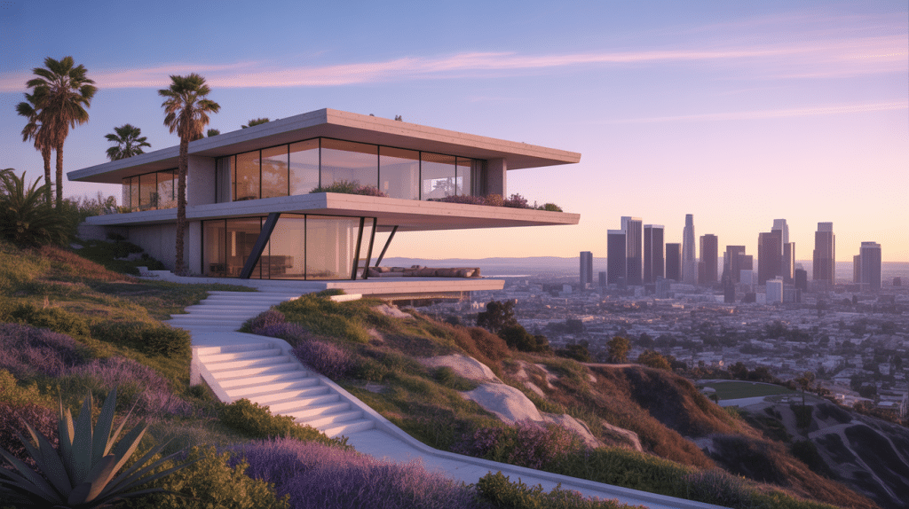 vue globale maison goldstein sheats architecture moderne