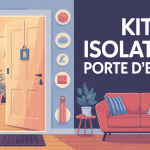 kit isolation porte d'entrée illustration guide confort