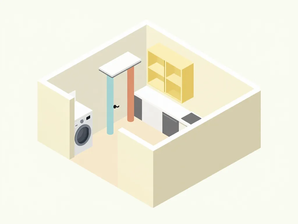 meuble range balai et aspirateur optimisation petit espace