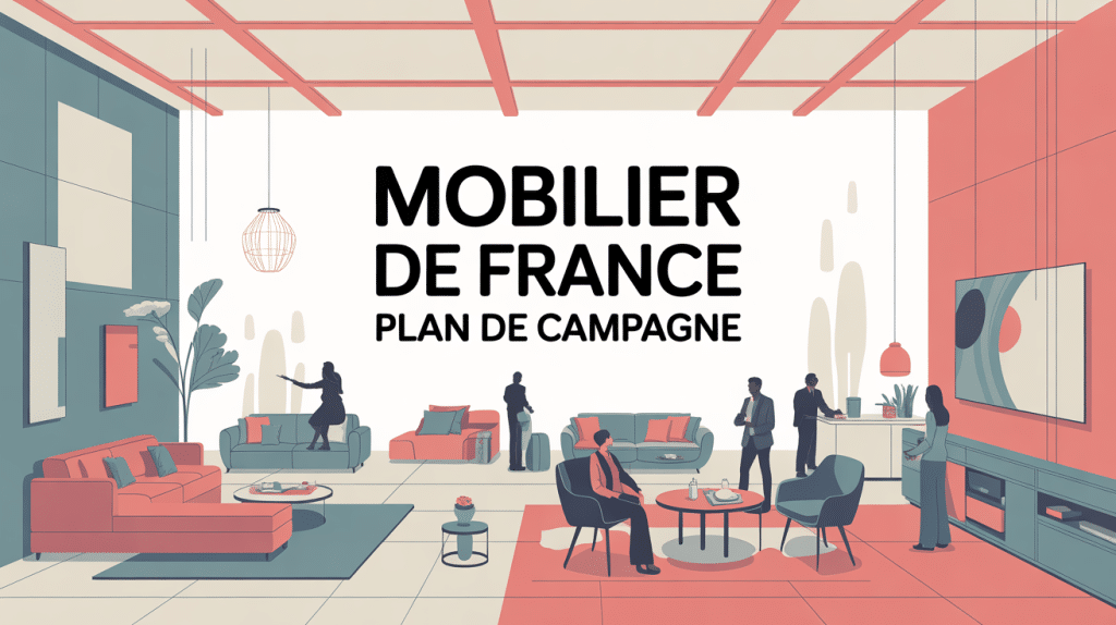 mobilier de france plan de campagne illustration grande zone commerciale