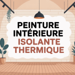 Illustration confort peinture intérieure isolante thermique