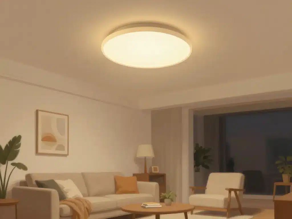 plafonnier salon design transforme ambiance pièce