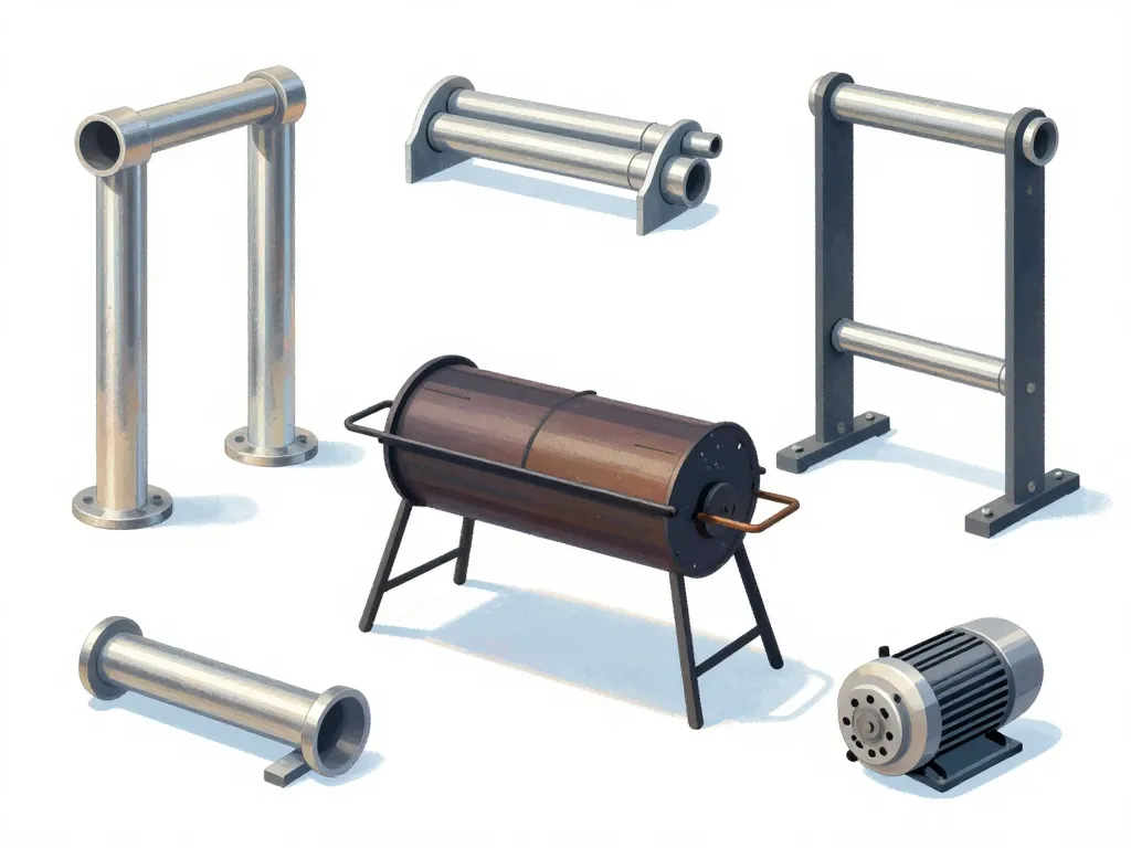 plan pour fabriquer tourne broche mechoui matériaux robustes