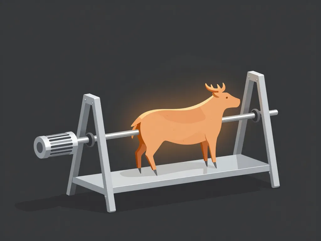 plan pour fabriquer tourne broche mechoui composants système