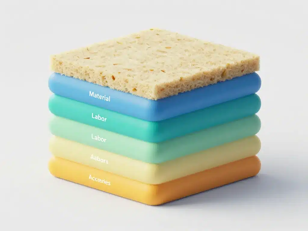 prix de la laine de roche au m2 diagramme répartition coût