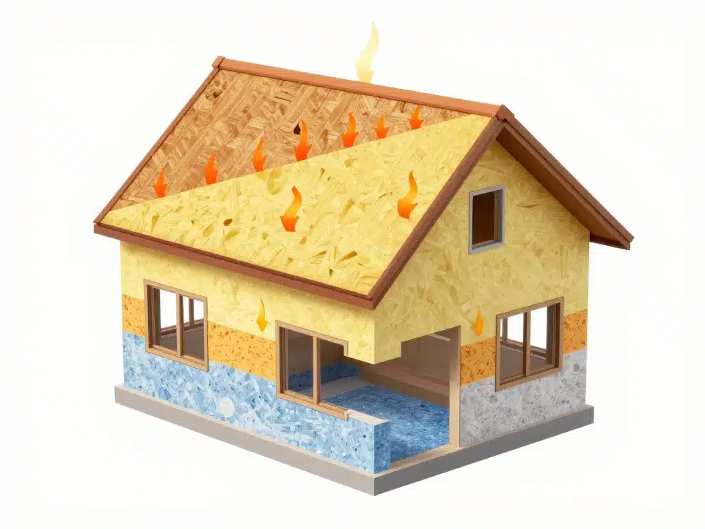 prix pour isoler une maison schéma types d'isolation