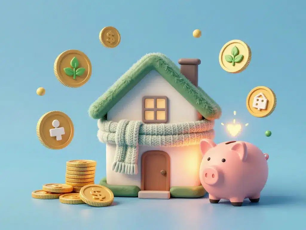 prix pour isoler une maison illustration économies énergie