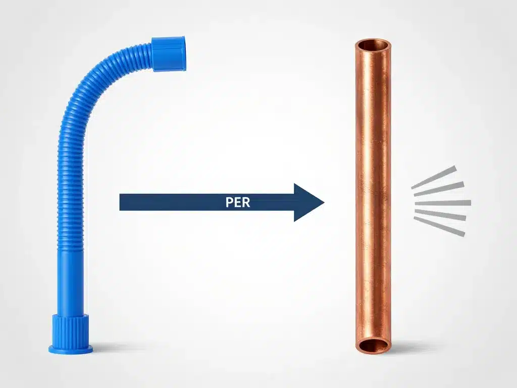 raccorder per sur cuivre comparatif materiaux