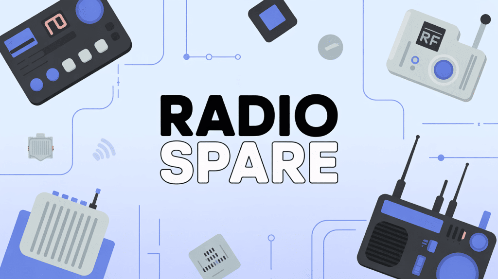illustration radio spare fiabilité diversité pièces détachées