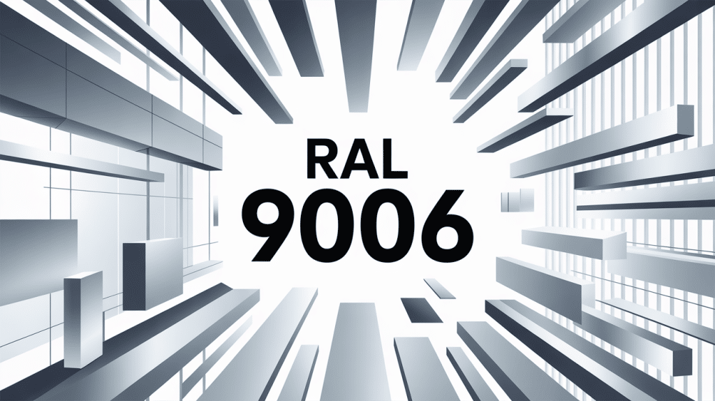 illustration ral 9006 industrie architecture