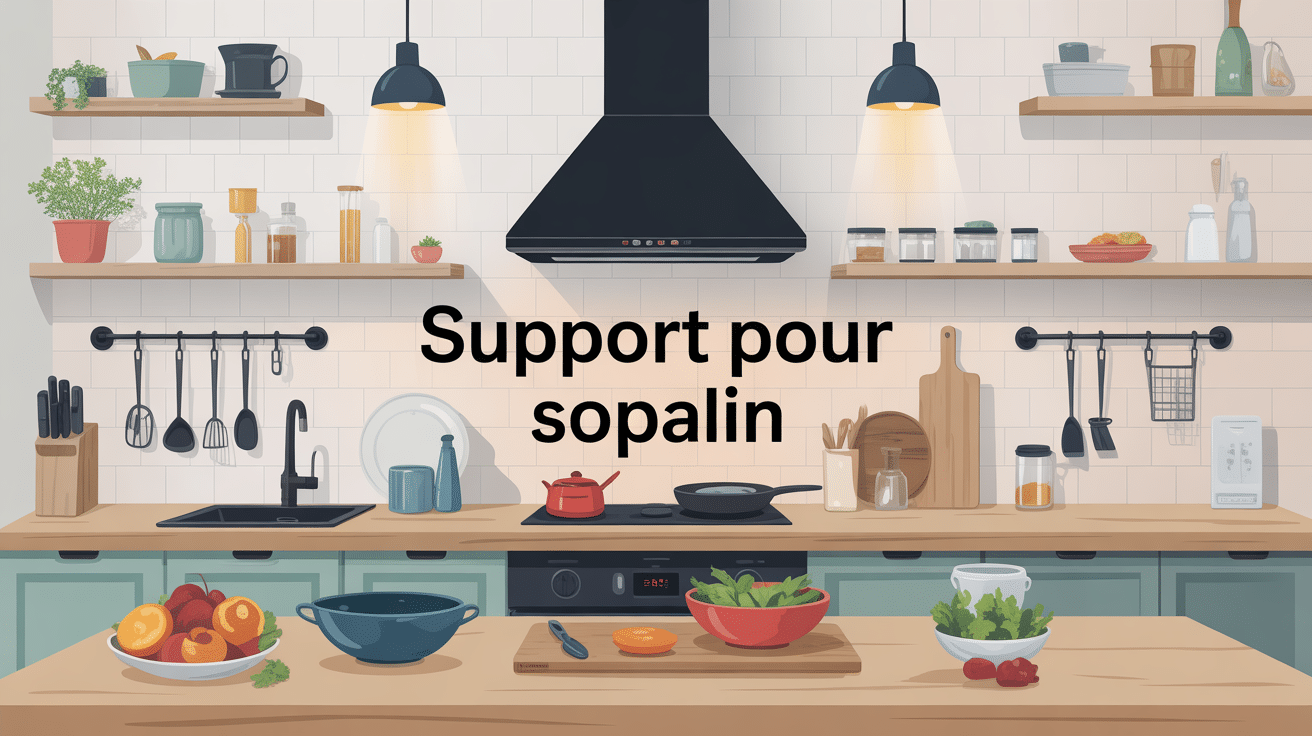 support pour sopalin différents modèles cuisine organisée