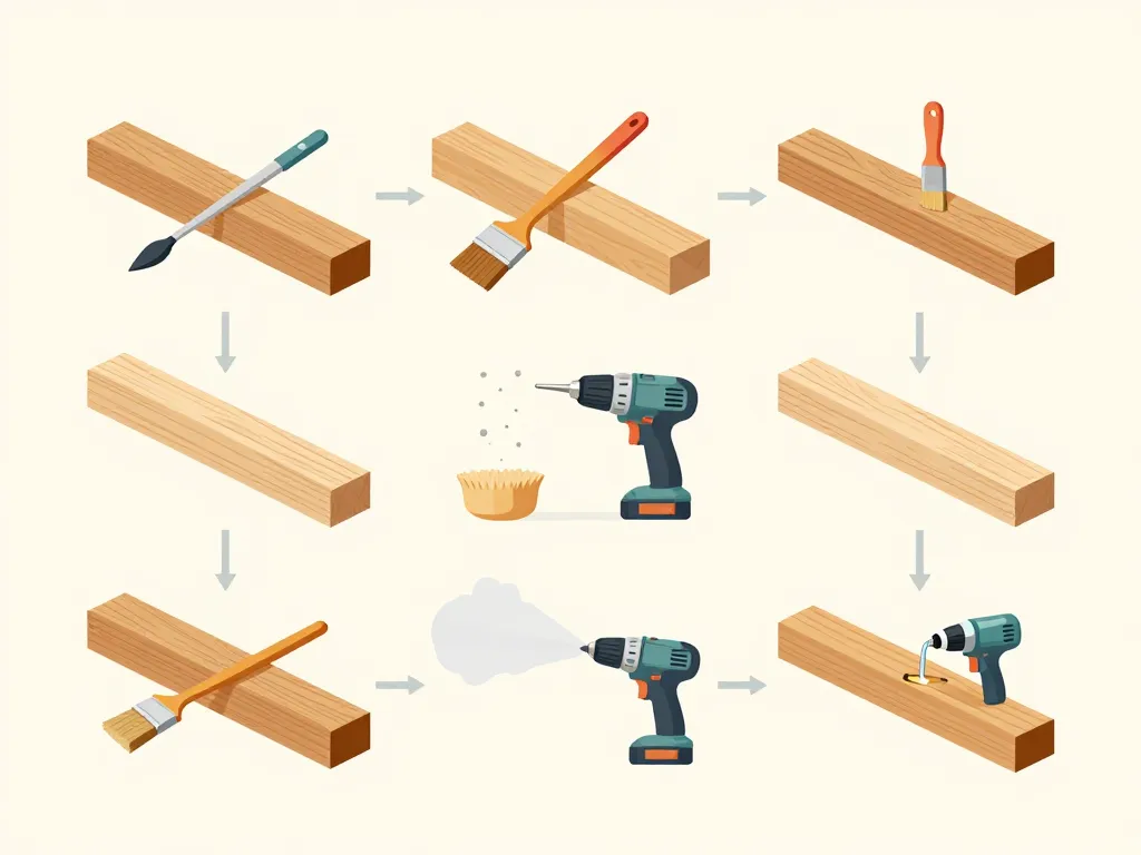 traitement charpente illustration méthodes travaux