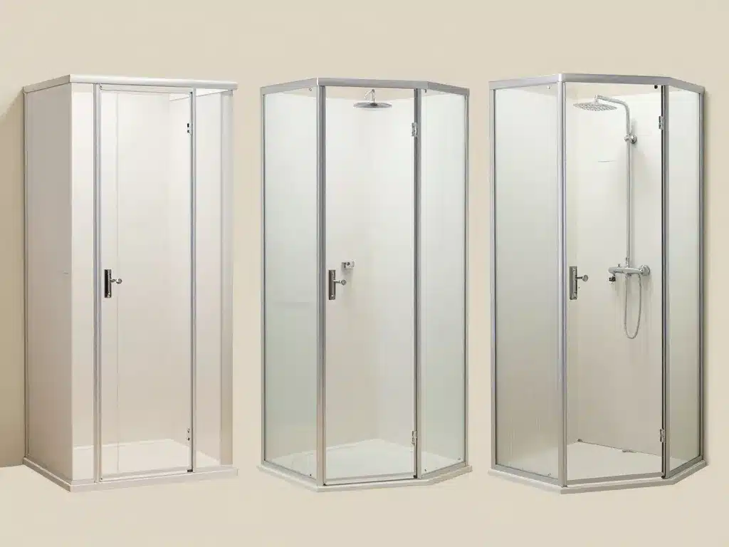 comparaison types cabine de douche 80x80 moderne