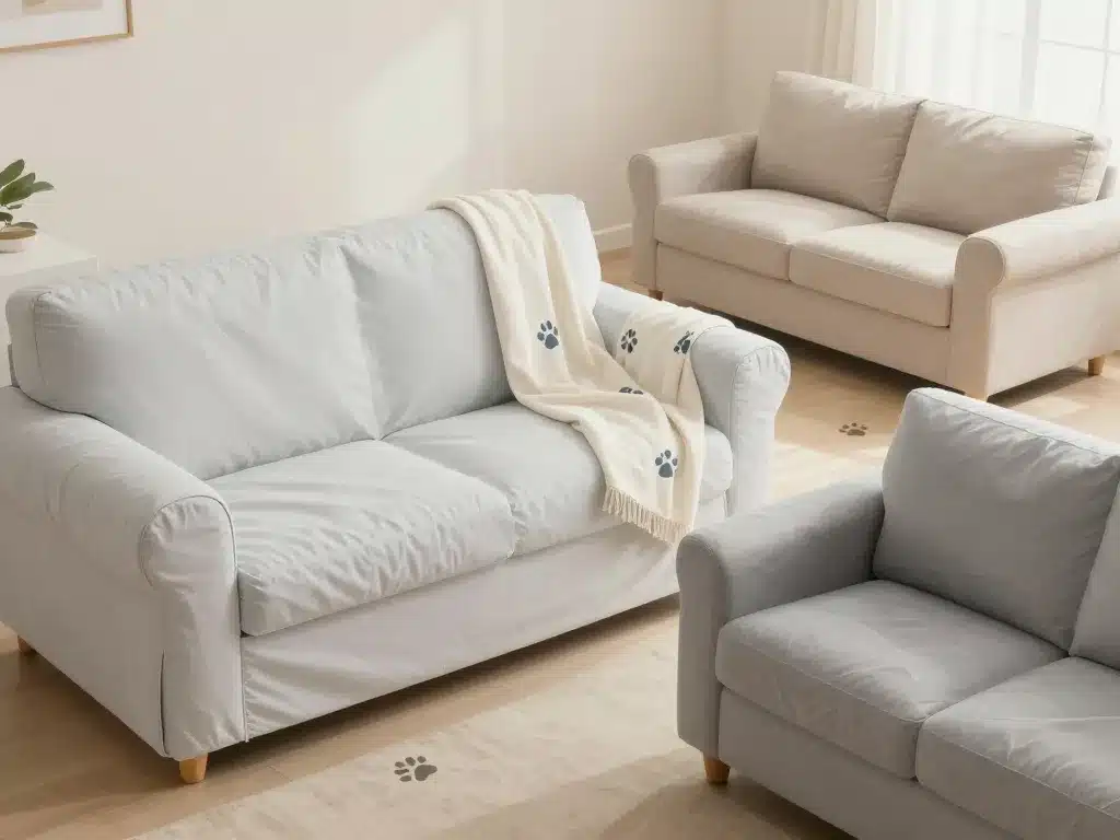 différents types de housse pour canapé 2 places avec accoudoirs