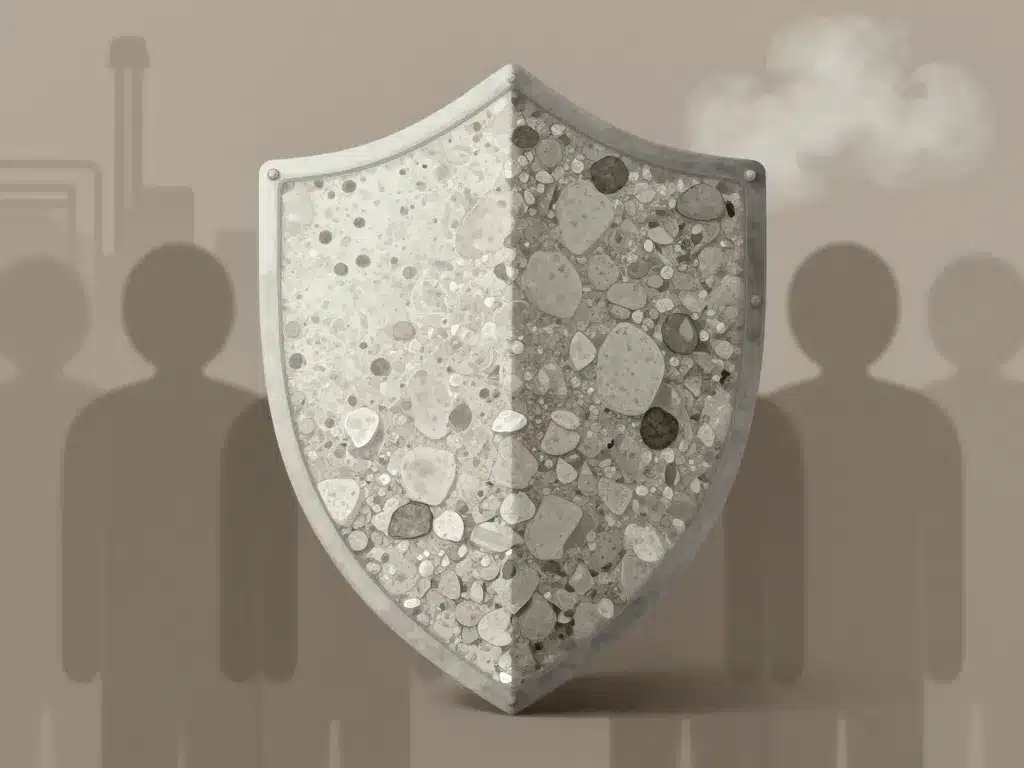 Vermiculite risques sécurité illustration symbole protection