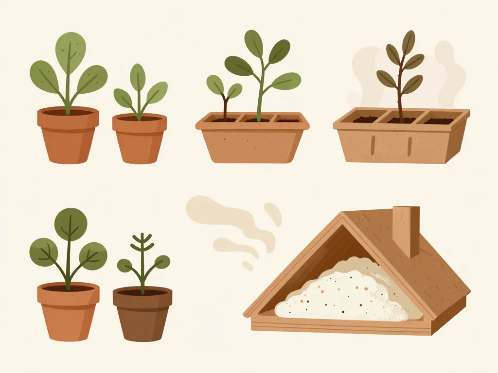 Vermiculite dans le jardin et construction illustration usages courants