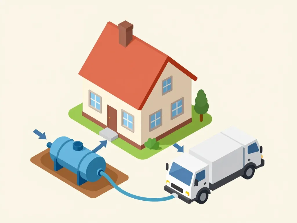 vidange fosse septique tarif explication schéma camion