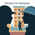 illustration voisin travaux nuisances relations urbain