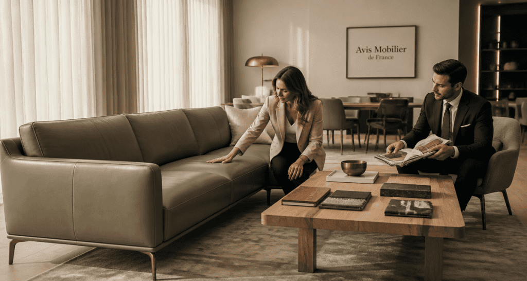 avis sur mobilier de france canapé cuir haut de gamme