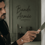 Application bande armée angle saillant