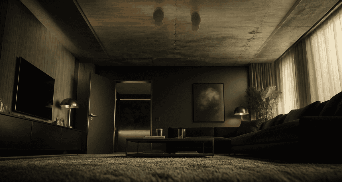 bruit de pas lourd voisin plafond moderne