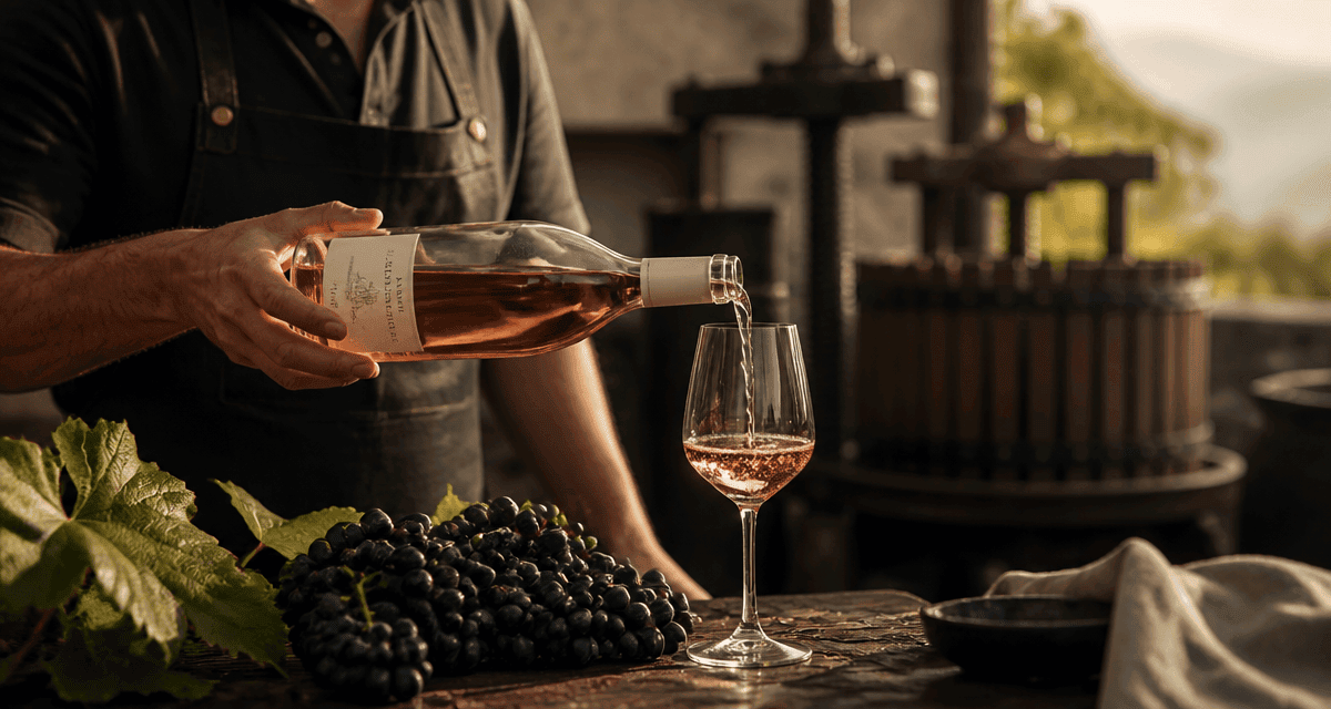 comment fait on du rose vigneron vin raisins