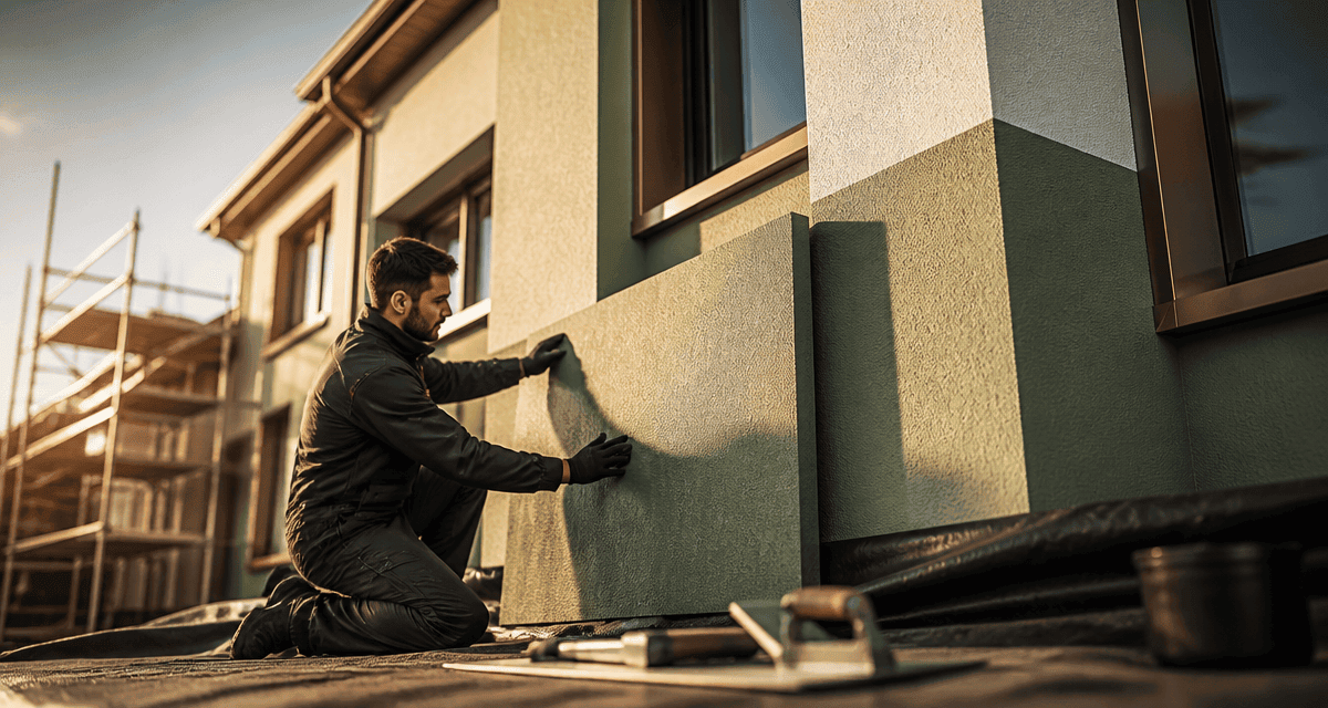 crepi isolant applique sur facade maison