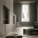 Passer un câble horizontal dans une cloison placo