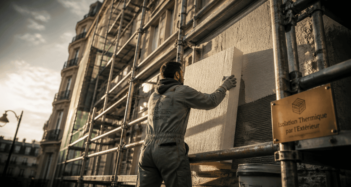 ravalement ite façade immeuble haussmannien