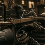 A quoi sert un compresseur : compresseur d’air en atelier, tuyau et raccords