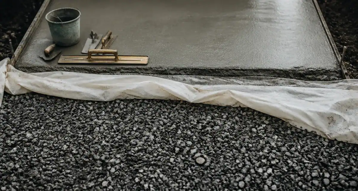 gravier sous dalle concassé sous dalle béton