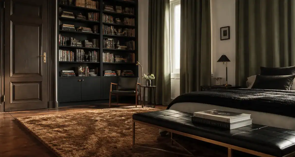 isoler phoniquement une pièce chambre moderne
