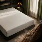 larve mites de poussière sur matelas