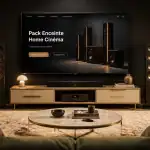 meilleur pack enceinte home cinéma design salon