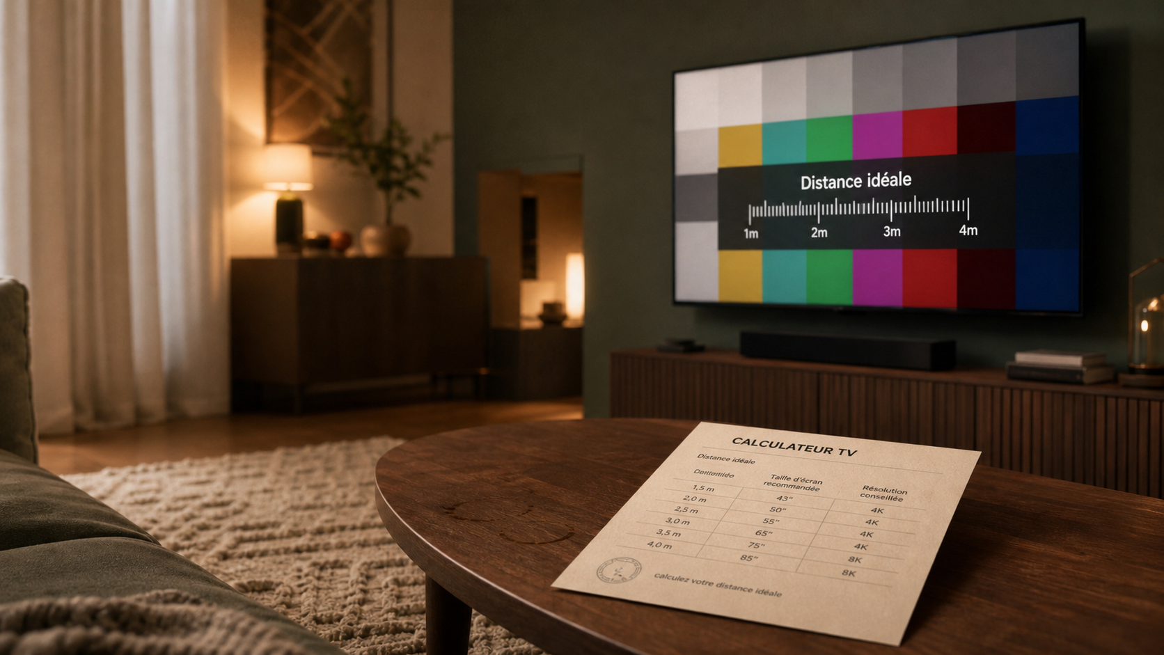 Quelle distance entre TV et canapé : règle d’or pour préserver vos yeux