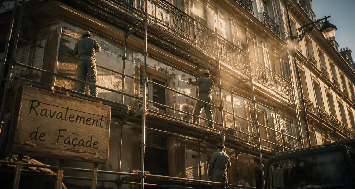 ravalement de façade tous les combien immeuble haussmannien rénovation