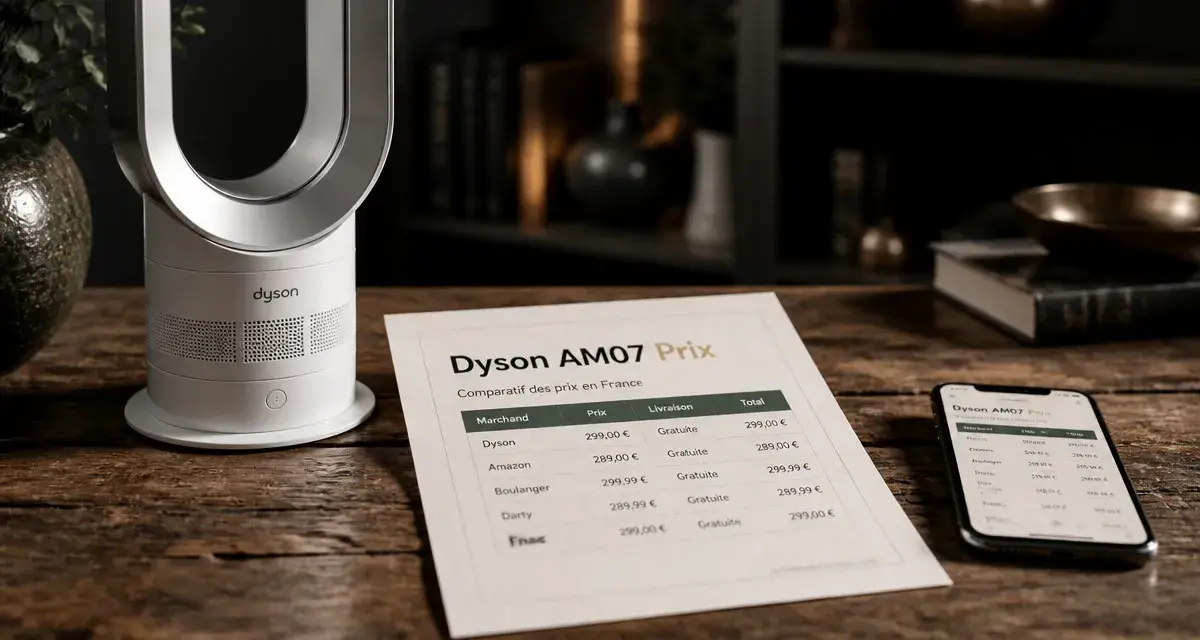 Ventilateur Dyson AM07 meilleur prix : économisez jusqu’à 150€