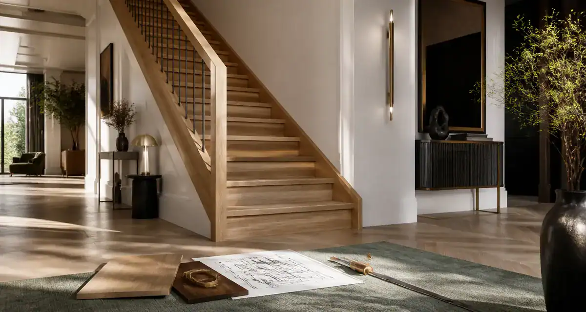 woodup avis escalier bois massif contemporain