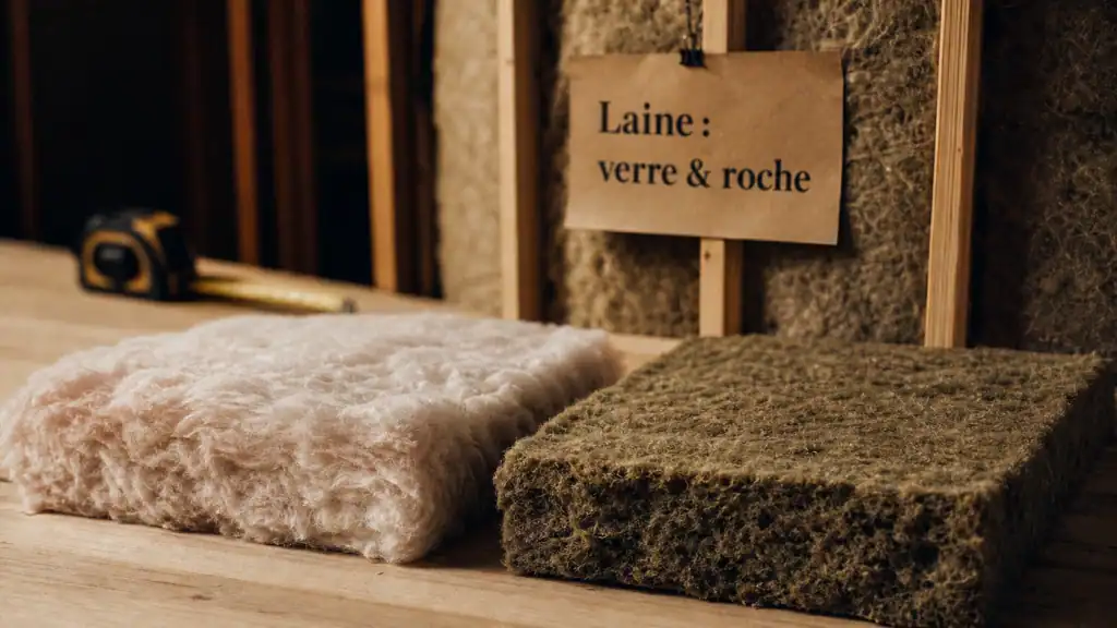 Différence entre laine de verre et laine de roche : panneaux d’isolant