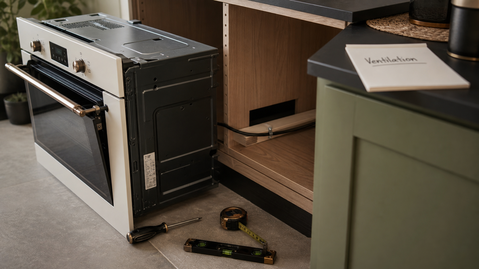 Installer un four encastrable : ventilation et disjoncteur 20A, intégration dans le meuble