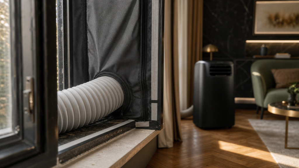 Meilleur kit calfeutrage pour climatiseur mobile : joint fenêtre